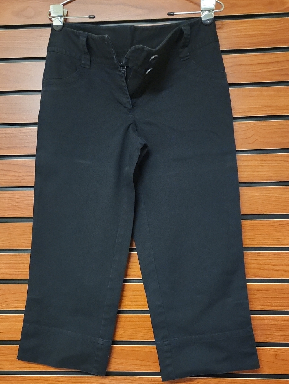 Rafaella Black Women's Trousers - Smooth Waistband